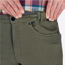 Stretch Twill Jeans with Free Belt - MT353